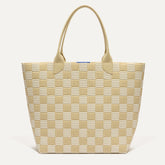 The Lightweight Tote - Checker Sand