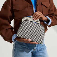 The Vanity Set - Black and White Micro Check