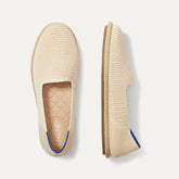 The Cruiser Loafer - White Raffia-Knit