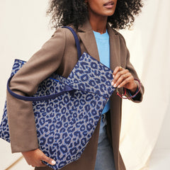 The Wristlet - Indigo Cat