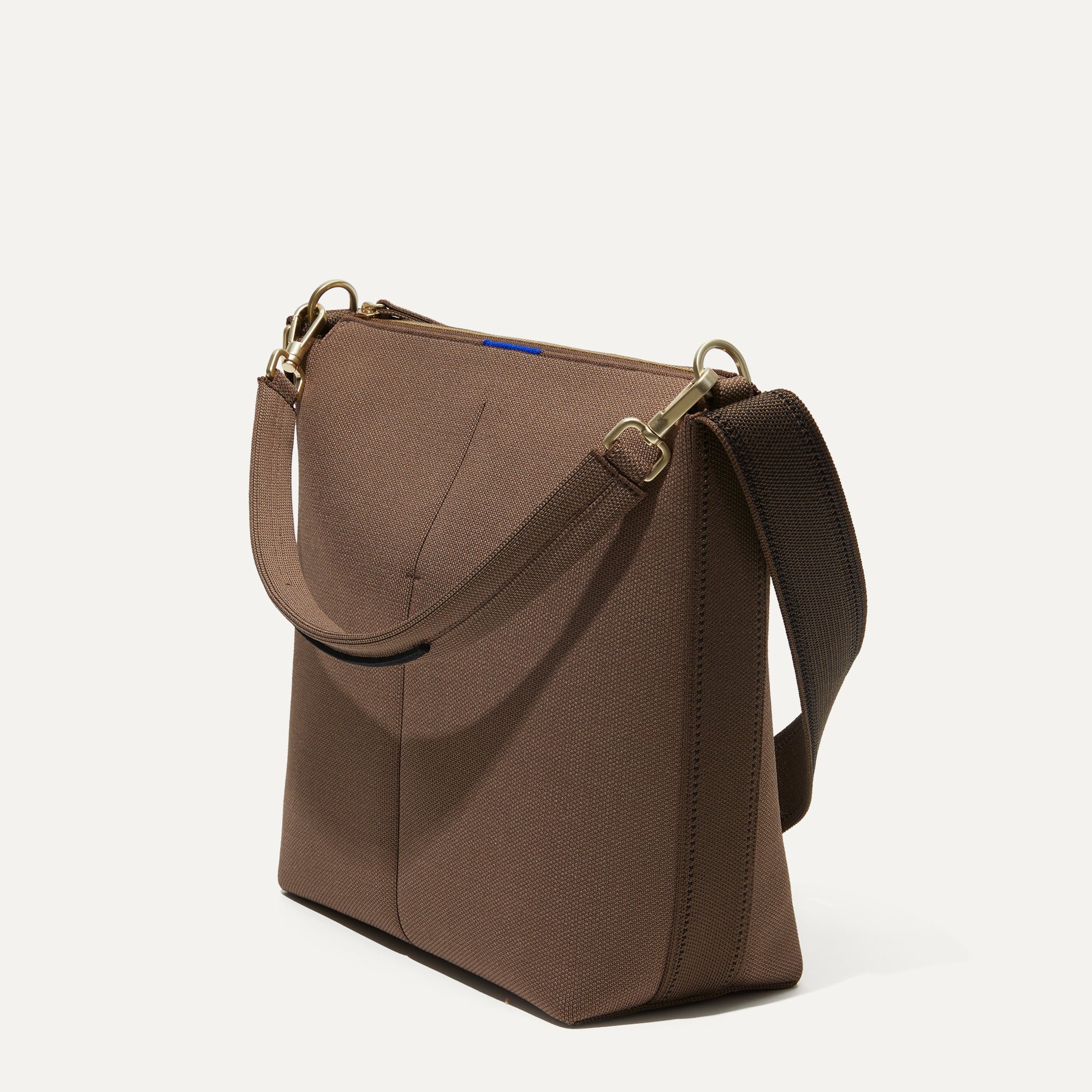 The Mini Zip Bucket - Rich Cocoa