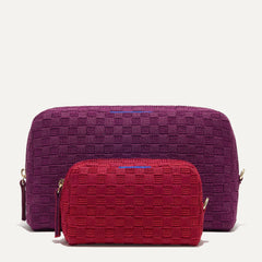 The Universal Pouch Set - Cranberry Plum