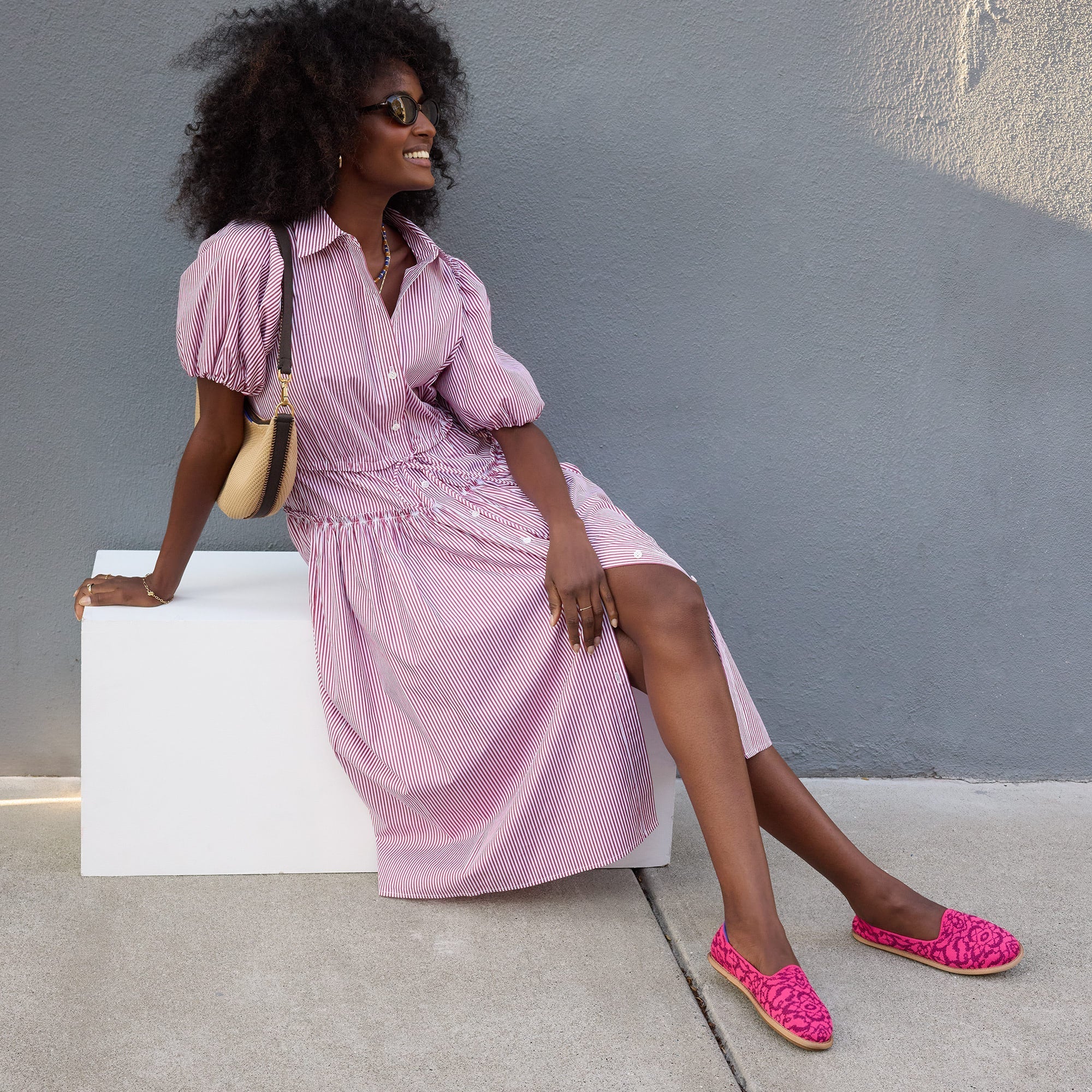 The Cruiser Loafer - Fuchsia Bloom