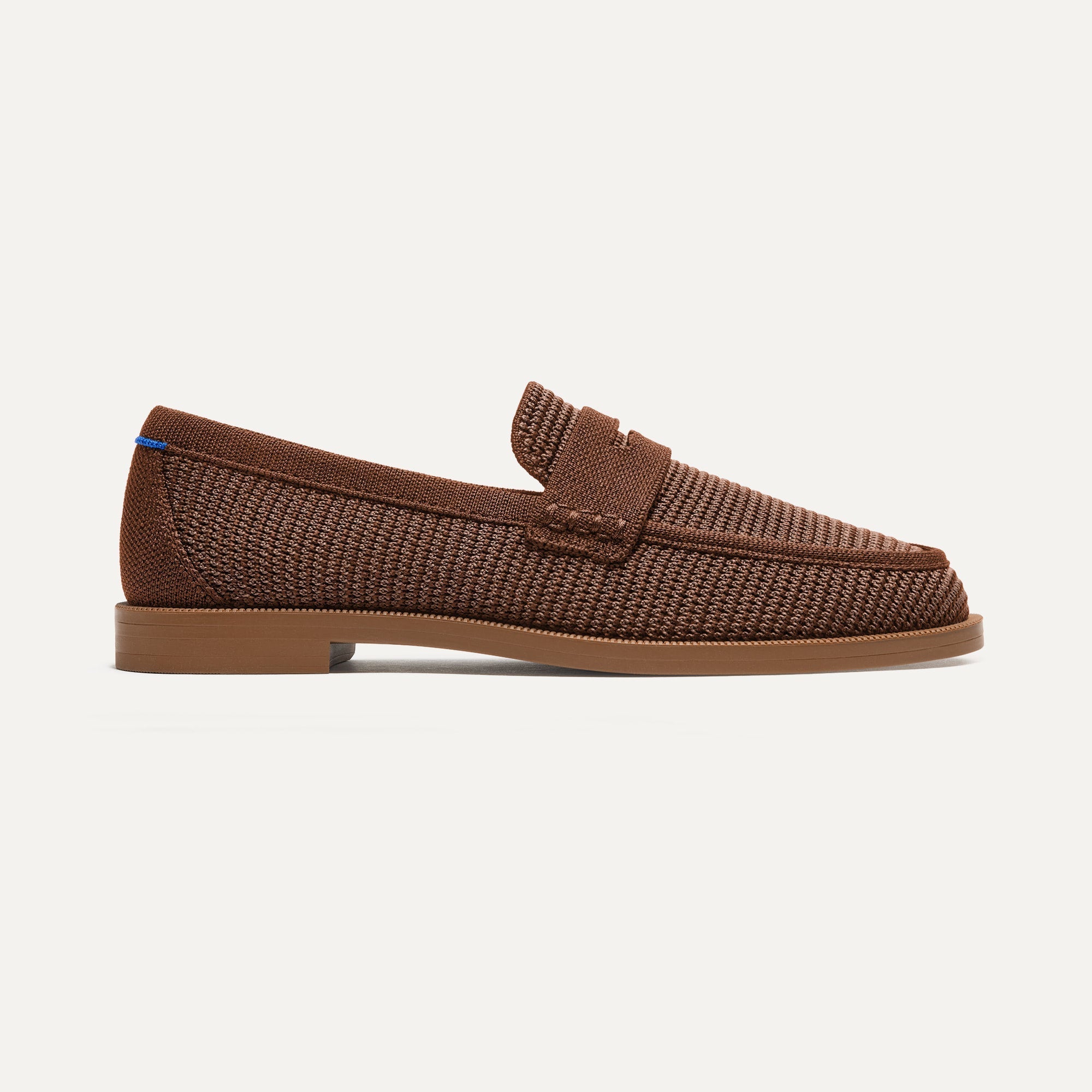 The Penny Loafer - Cinnamon Raffia-Knit