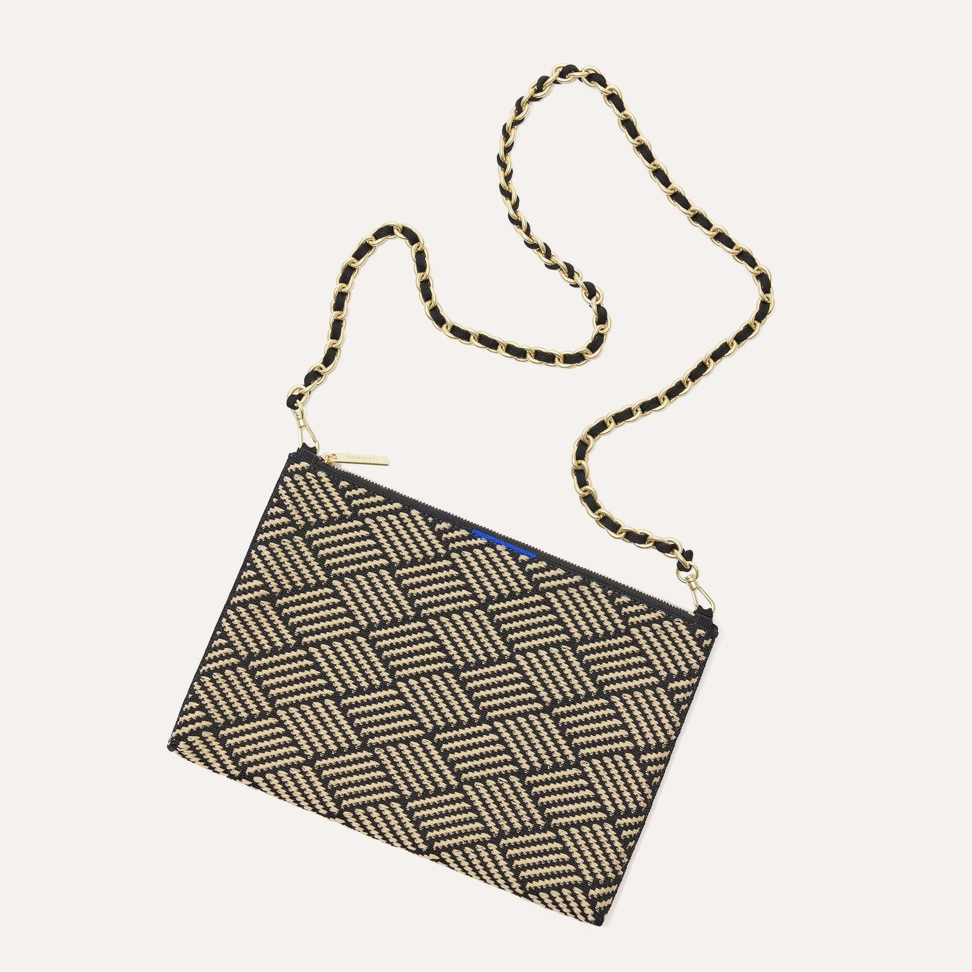The Convertible Clutch - Polar Zig Zag