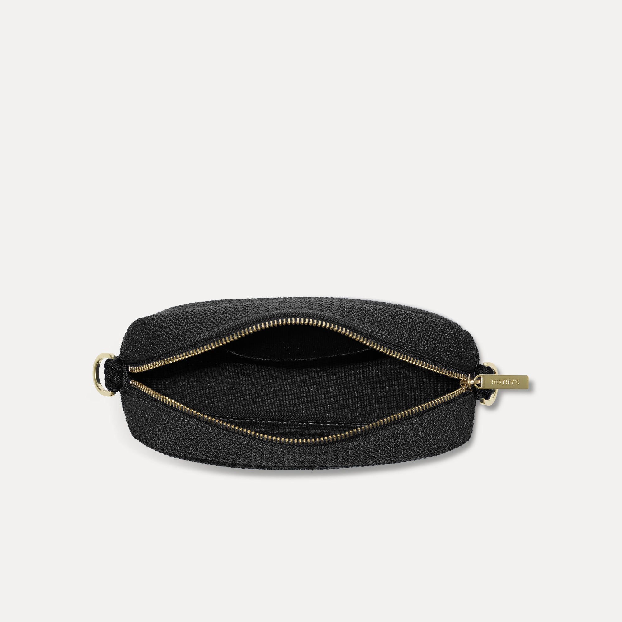 The Crossbody Camera Bag - Black Licorice Open-Knit